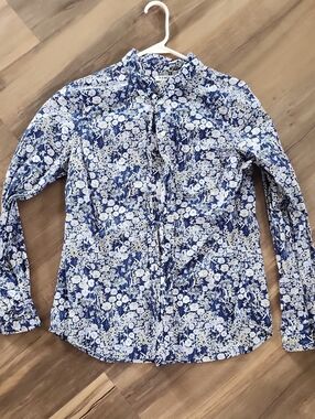 Old Navy Floral Button Down Shirt